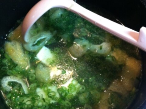 風邪のときに★生姜とネギが効く豆腐スープ